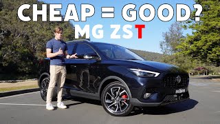 Are MGs actually worth buying  MG ZST Review [upl. by Ammon]