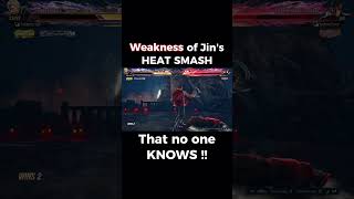 Weakness of Jins HEAT SMASH that no one Knows [upl. by Pentheam]