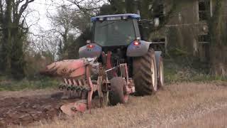 Spring Tillage 2022 New Holland amp Kverneland Ploughing [upl. by Koralie]