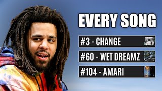 We Ranked Every J Cole Song [upl. by Dena767]