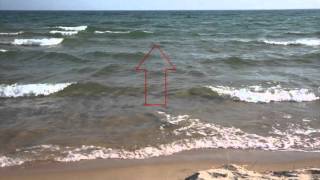 How to Identify a Rip Current in 1 Minute [upl. by Amoritta]