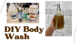 The Easiest All Natural Body Wash Recipe [upl. by Apul]