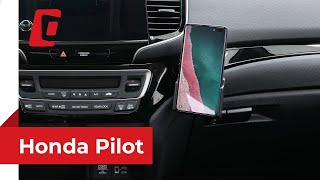 Honda Pilot Angled Phone Mount HowTo Install 201920XX 855156 [upl. by Aimek551]