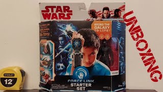 Star Wars Force Link starter set w Kylo Ren UNBOXING S PIDER [upl. by Akimal]