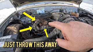 Mazda b2200b2000 pt1 Removal and install weber carburetor [upl. by Ellehcam]