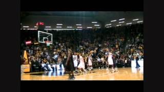 Iowa Students Storm the Court As The Hawks Beat 6 Purdue [upl. by Marolda]