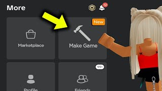 How To MAKE a ROBLOX GAME on MOBILE [upl. by Yam]