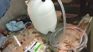 Homemade brake bleeder apparatus part 1 [upl. by Elsilrac238]