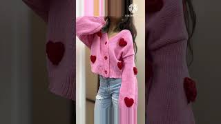 ytshorts Beautiful Chrochet Cardigan for women handknitting trending 🌈🔥❤️💓💟♥️💕✨ [upl. by Hearn]