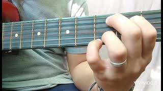 How to play Cadd9 chord on the Acoustic Guitar [upl. by Noled]