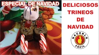 Trineos De Navidad Deliciosos  Hacerlo Fácil [upl. by Ynittirb253]