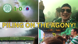 PILING ON THE AGONY JOTA ON THE WING  Celtic 10 rangers vlog highlights Scottish Cup [upl. by Tepper284]