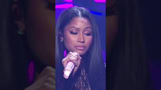 When Nicki’s backup singer WOULDN’T STOP SINGING 😂😭 nickiminaj shorts viral [upl. by Cazzie357]