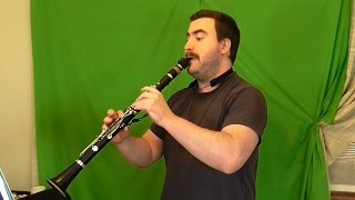 Cyrille Rose Clarinet Etude No 14 [upl. by Ennairac286]