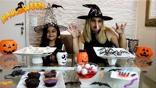 COMO FAZER DOCES DE HALLOWEEN  RECEITINHAS FACEIS DE HALLOWEEN [upl. by Woodhouse]