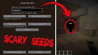 5 Scary Minecraft Seeds you Should NEVER Play on Scary Minecraft Countdown [upl. by Gainer]