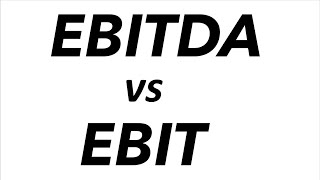 EBITDA o EBIT quale è preferibile per lanalisi [upl. by Ellek95]