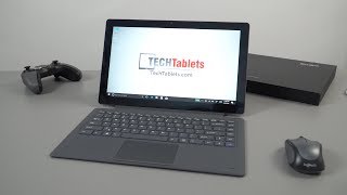 AllDoCube KNote 8 Unboxing amp HandsOn Review Core M37Y30 2in1 Windows Tablet [upl. by Gabbey]