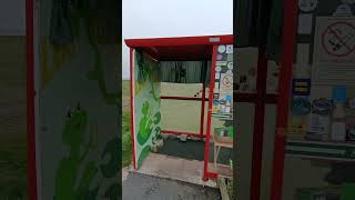 Bobbys Bus Shelter Unst Shetland islands [upl. by Meeker]