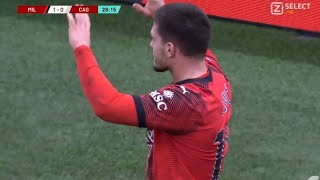 Luka Jovic Goal AC Milan vs Cagliari 20 Goals and Extended Highlights [upl. by Ellerrad32]