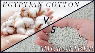 Microfiber vs Egyptian Cotton Sheets Which Is Better  PURE PARIMA [upl. by Ekim504]