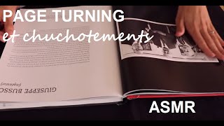 ASMR français  Page turning  chuchotements [upl. by Lyrac]