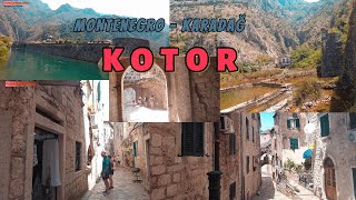 MONTENEGRO  KARADAĞ  KOTOR  OLD TOWN   KEDİLER ŞEHRİ  GİZLİ GÜZELLİKLERİ [upl. by Suilienroc424]