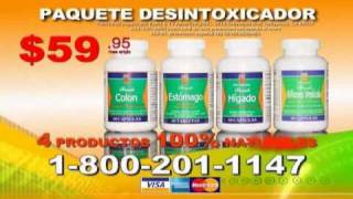 Paquete Desintoxicador COMO LO VIO EN LA TV por NutriProductos [upl. by Heathcote801]