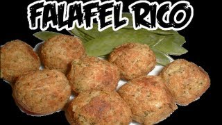 Paso a pasoComo hacer Falafel Rápido y muy FácilHow to make FalafelHD 720 [upl. by Florian]