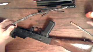 AK47 Pt 5 of 5 Detailed cleaning of the AK47 type rifle [upl. by Rednasxela391]