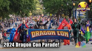 The 2024 Dragon Con Parade — DragonCon2024 [upl. by Knah]