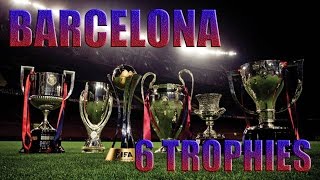 Barcelona 6 of 6 trophies 2009 year  Барселона 6 из 6 трофеев 2009 год [upl. by Eanar]