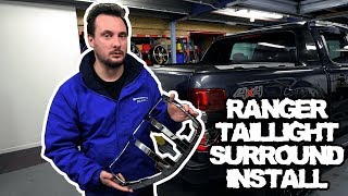 How To Install Ford Ranger Tail Light Covers [upl. by Elery953]