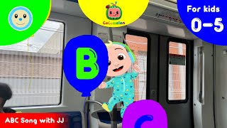 ABC Song with JJ 👶🏻  CoComelon  Nursery Rhyme for Kids 05 🧒🏻 [upl. by Poul]