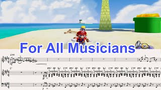 Delfino Plaza from Super Mario Sunshine  Sheet Music [upl. by Teak351]