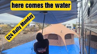 QUARTZSITE 24 RALLY How wet did we get [upl. by Oringas]