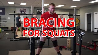 Bracing for Squats [upl. by Srini]