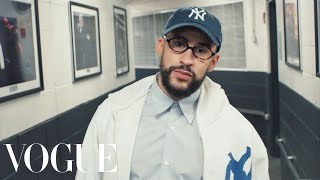 73 Questions With Bad Bunny  Vogue [upl. by Airod]