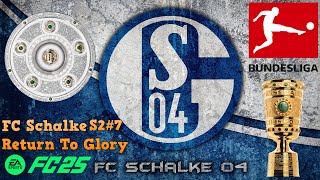 FC 25 Schalke Career Mode S2 7 Tactically Inept AI [upl. by Imoyaba]