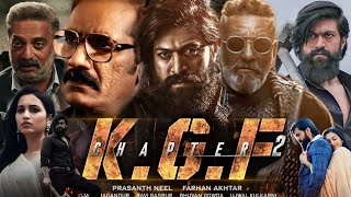 KGF Chapter 2 Full Movie HD  Yash Srinidhi Sanjay Dutt Raveena Tandon  Review amp Facts HD [upl. by Anhavas]