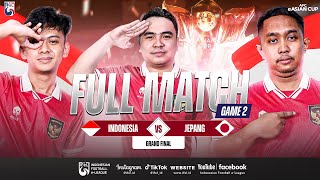 FULL MATCH FINAL GAME 2 INDONESIA VS JEPANG  AFC eASIAN CUP QATAR [upl. by Rushing]