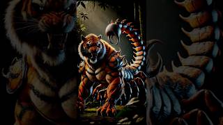 Incredible tiger and Scorpion fusion shorts [upl. by Sitelc446]