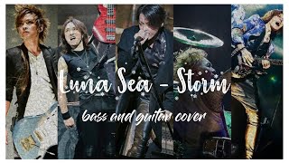 lunasea storm guitarcover basscover Luna Sea  Storm cover [upl. by Oman]