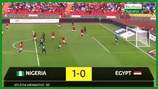 AFCON 2022 Nigeria vs Egypt 1  0 Goal and Highlight [upl. by Sedecrem613]