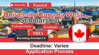 University Canada West Scholarship in Canada 2025 [upl. by Sapers]