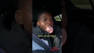 De grootste tong van Nederland 👅😲 Ta Joela  Bij Andy in de 🚘 [upl. by Arhna]