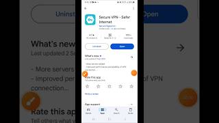 Secure VPN  Safer Internet app  Best Free VPN for Android 2024 vpnforfree vpnappdownload [upl. by Gabor]