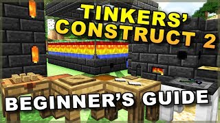 Beginners Guide to Tinkers Construct 2 • Building Smeltery Tutorial • Minecraft Mod Showcase [upl. by Bordiuk]