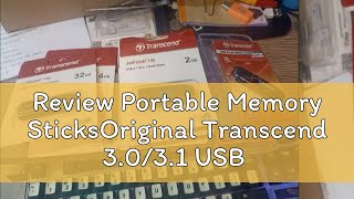 Review Portable Memory SticksOriginal Transcend 3031 USB High Speed Flash Drive 4GB 8GB 16GB 32G [upl. by Mellar]