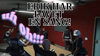 Erik Har Indspillet EN SANG  STØRSTE DONATIONER NOGENSINDE  THE LOST  POLITI [upl. by Enirehtak307]